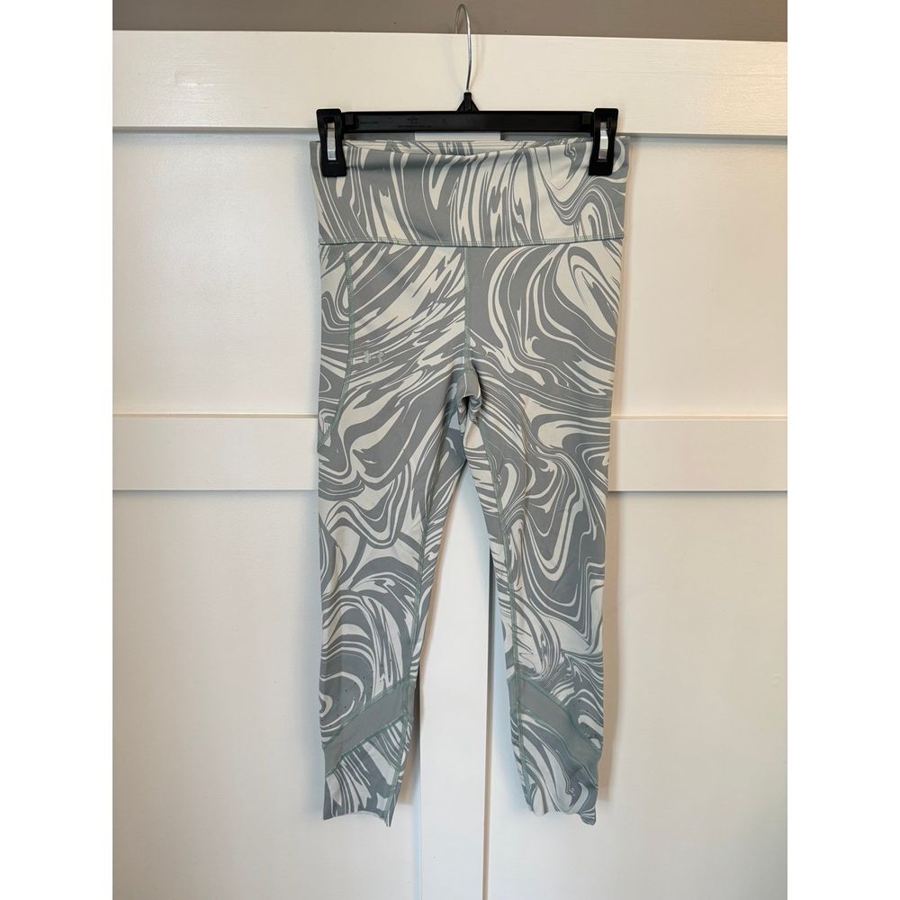Under armour womens small marbled grey/green leggings